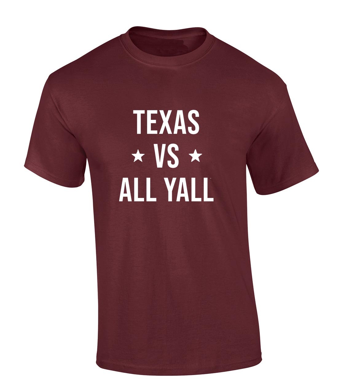 Football Mens Georgia Vs All Yall Adult Tee Shirt Red - Picture 20 of 21