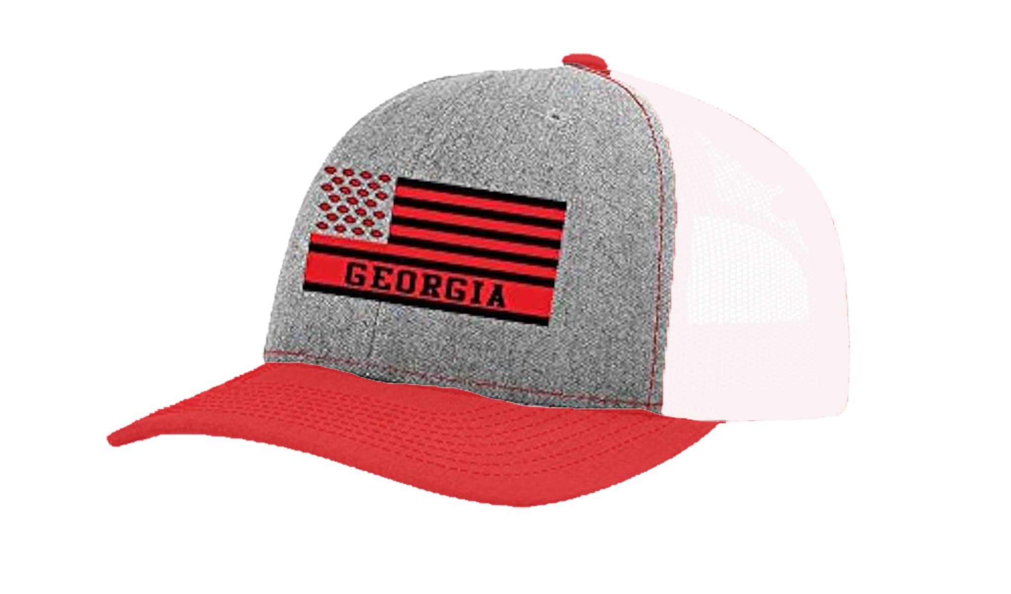 Football Team Colors American Flag Embroidered Football Team Flag Mesh Back - Picture 20 of 47