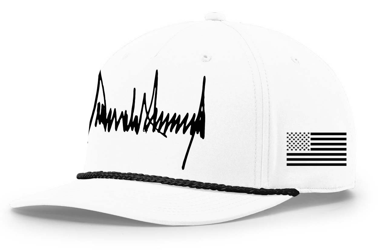 Patriot Pride Mens Trump Hat Donald Trump Signature Flag 45-47 Snapback Rope - Bild 1 von 2
