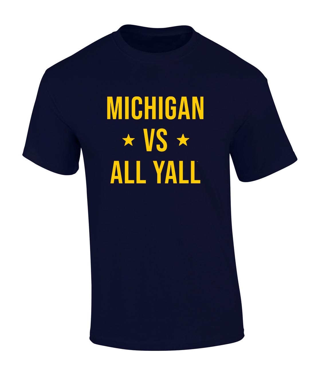 Football Mens Georgia Vs All Yall Adult Tee Shirt Red - Picture 12 of 21