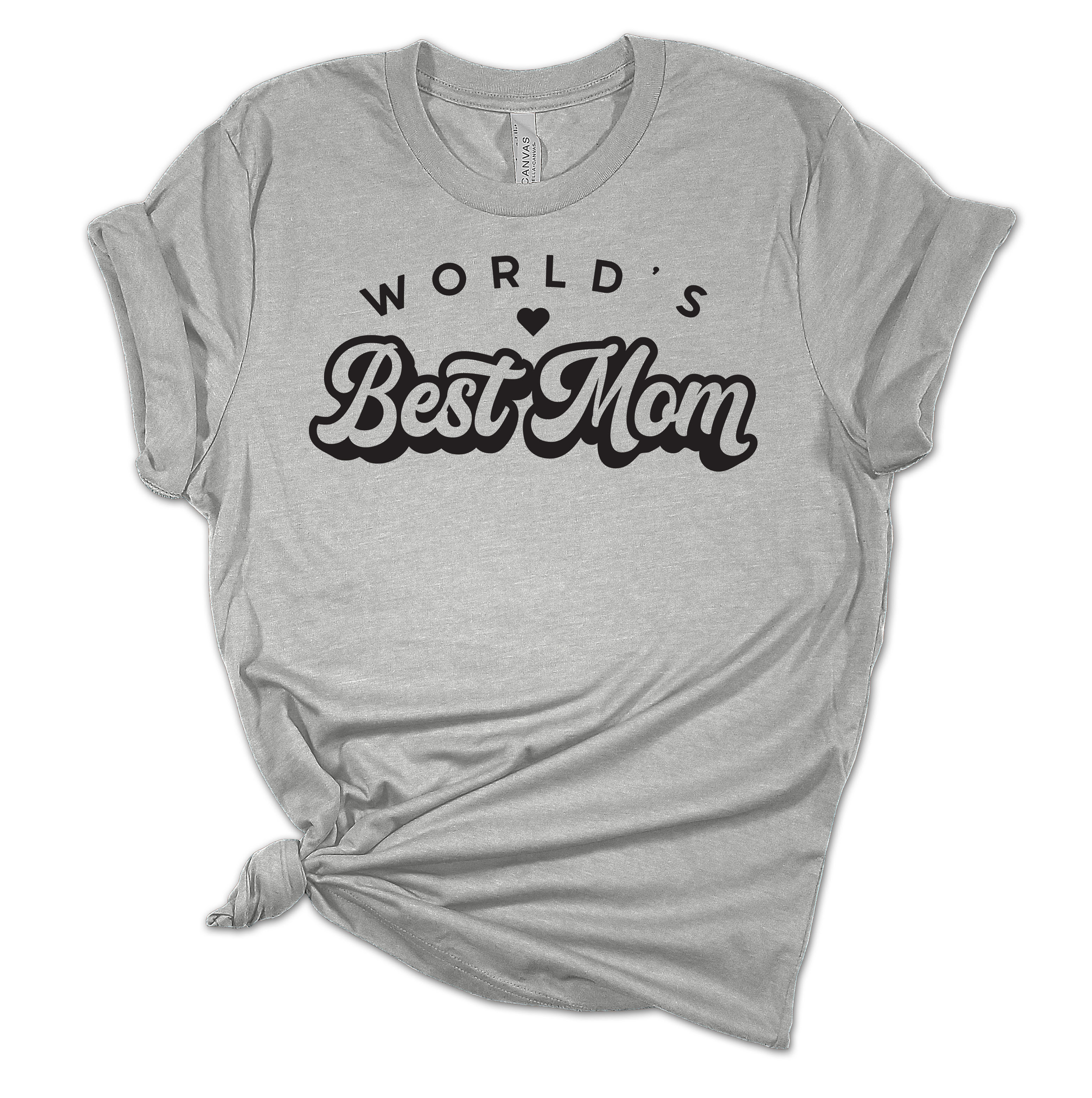 World's Best Mom Mother's Day Women's Short Sleeve T-shirt Graphic Tee - Picture 10 of 12