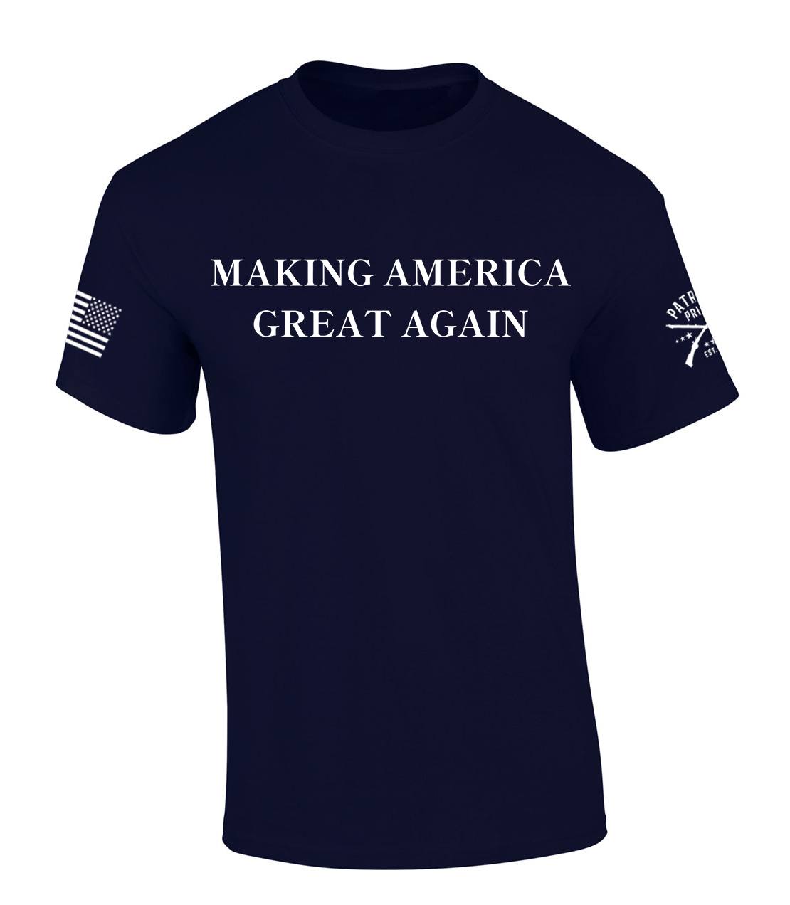 Patriot Pride Mens Trump MAGA Making America Great Again Short Sleeve Tshirt - Bild 4 von 4