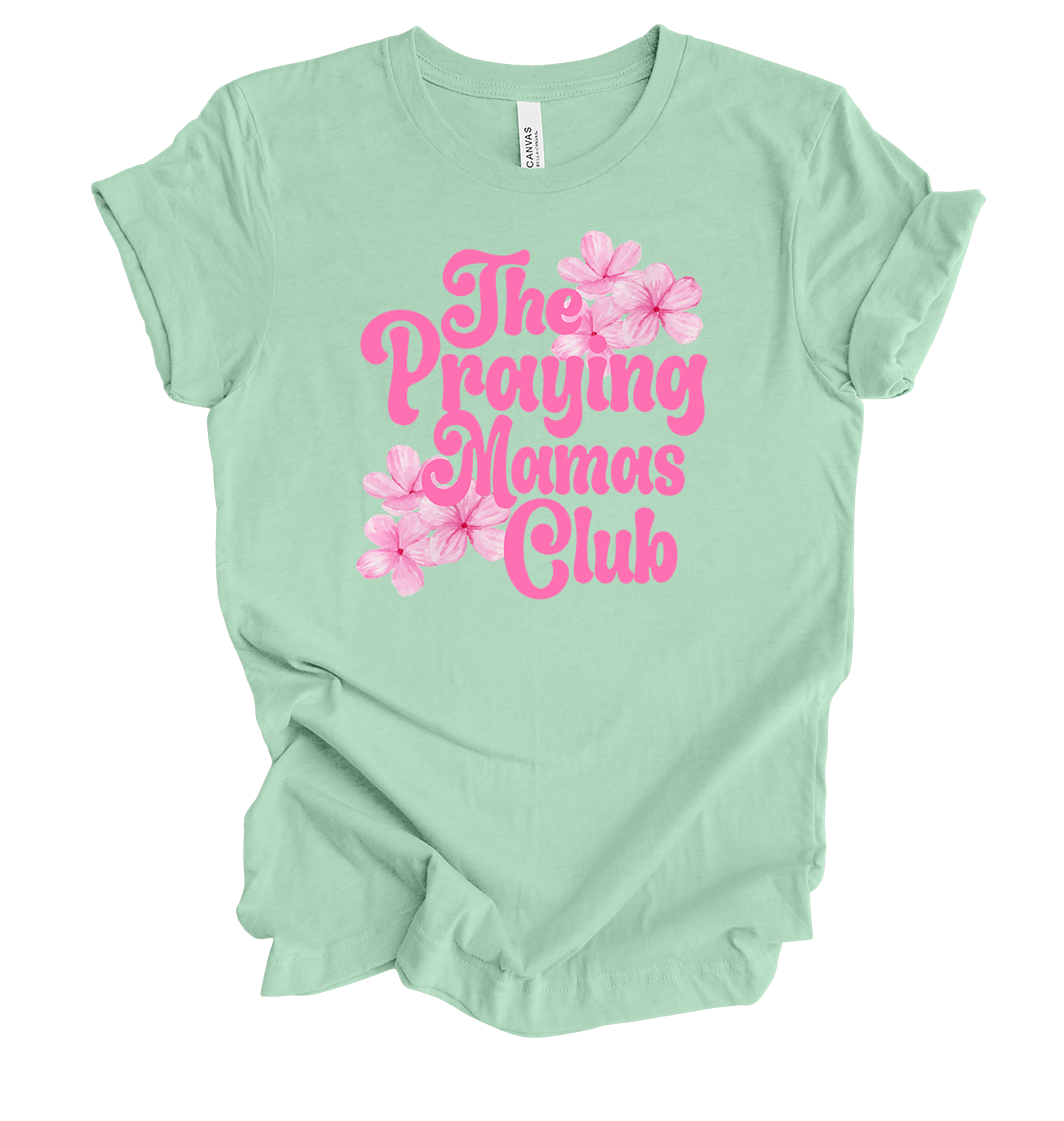 Trenz Shirt Company Fear Not The Praying Mamas Club Womens Christian Short - Bild 7 von 9