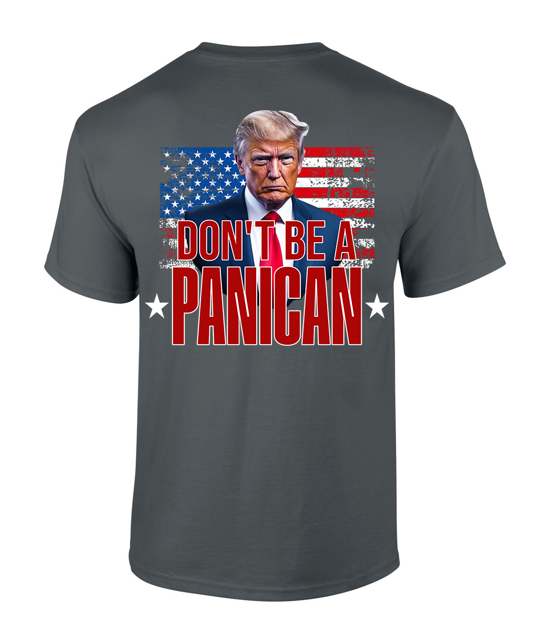 Patriot Pride Reckless Patriot Don't Be a Panican Short-Sleeve T-Shirt – 47th - Picture 15 of 21