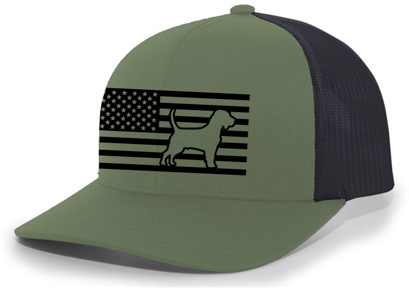 Heritage Pride Canine Collection German Shepherd American Flag Embroidered Mesh - Picture 94 of 512
