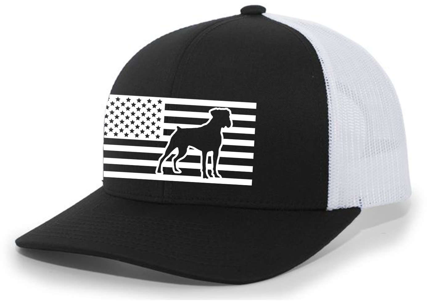 Heritage Pride Canine Collection German Shepherd American Flag Embroidered Mesh - Picture 154 of 512