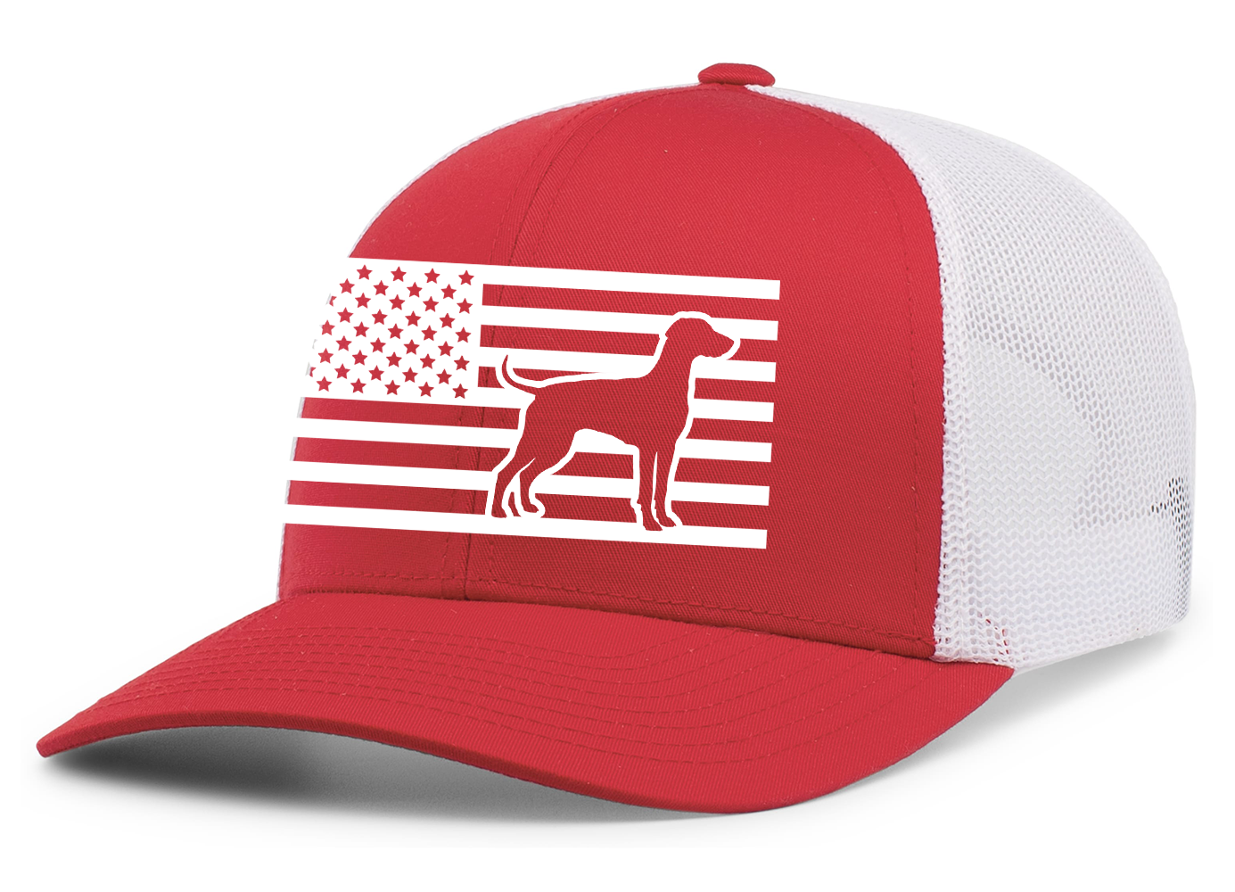 Heritage Pride Canine Collection German Shepherd American Flag Embroidered Mesh - Picture 260 of 512