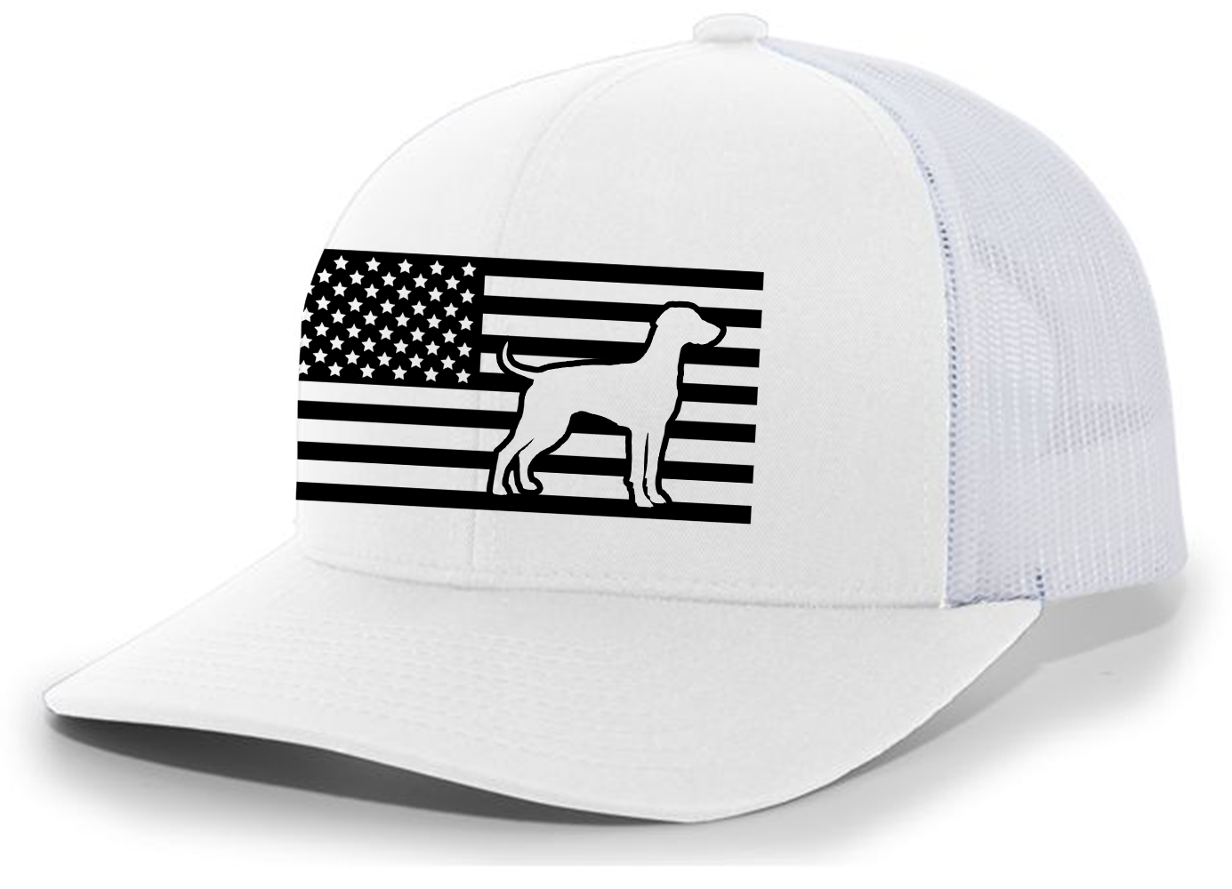 Heritage Pride Canine Collection German Shepherd American Flag Embroidered Mesh - Picture 267 of 512