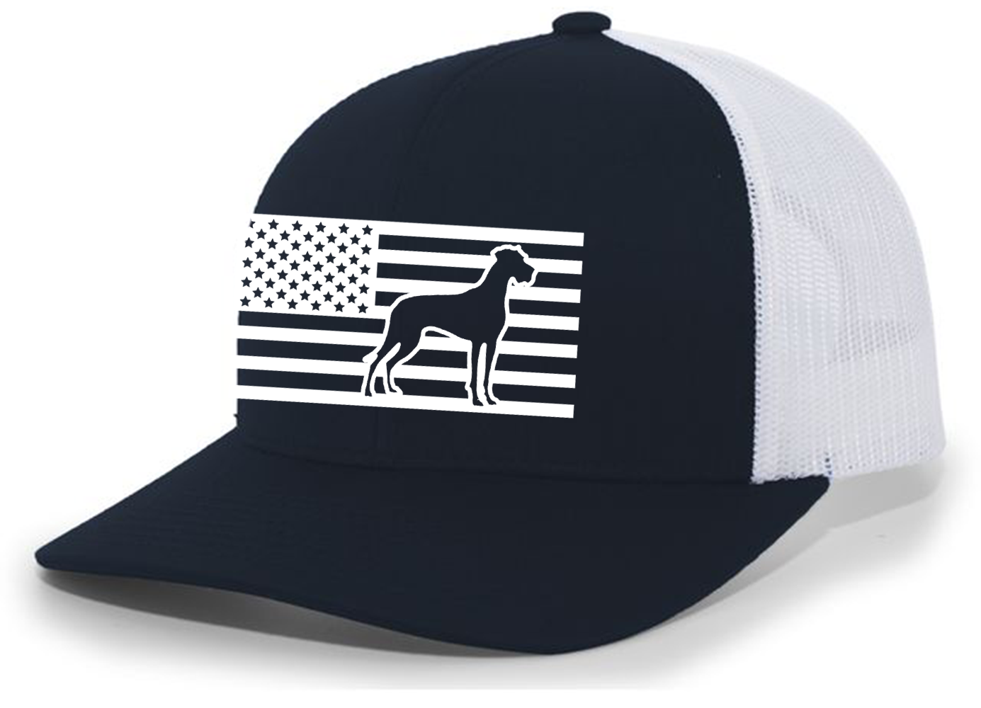 Heritage Pride Canine Collection German Shepherd American Flag Embroidered Mesh - Picture 293 of 512