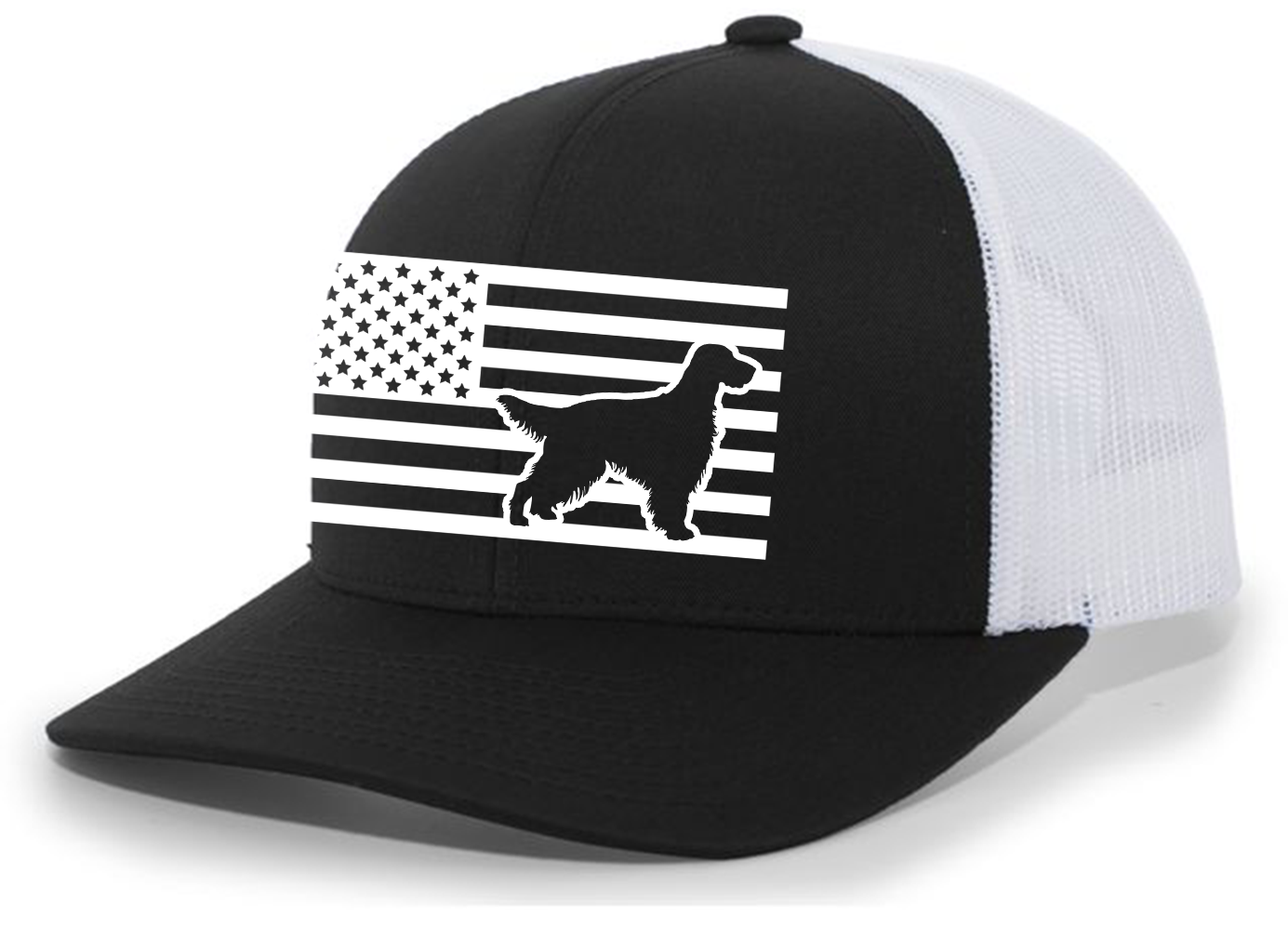 Heritage Pride Canine Collection German Shepherd American Flag Embroidered Mesh - Picture 330 of 512