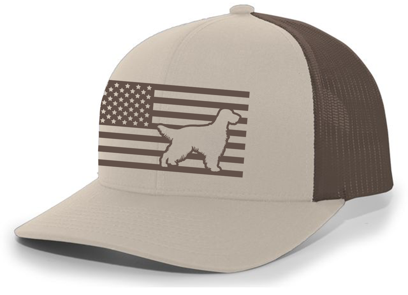 Heritage Pride Canine Collection German Shepherd American Flag Embroidered Mesh - Picture 344 of 512