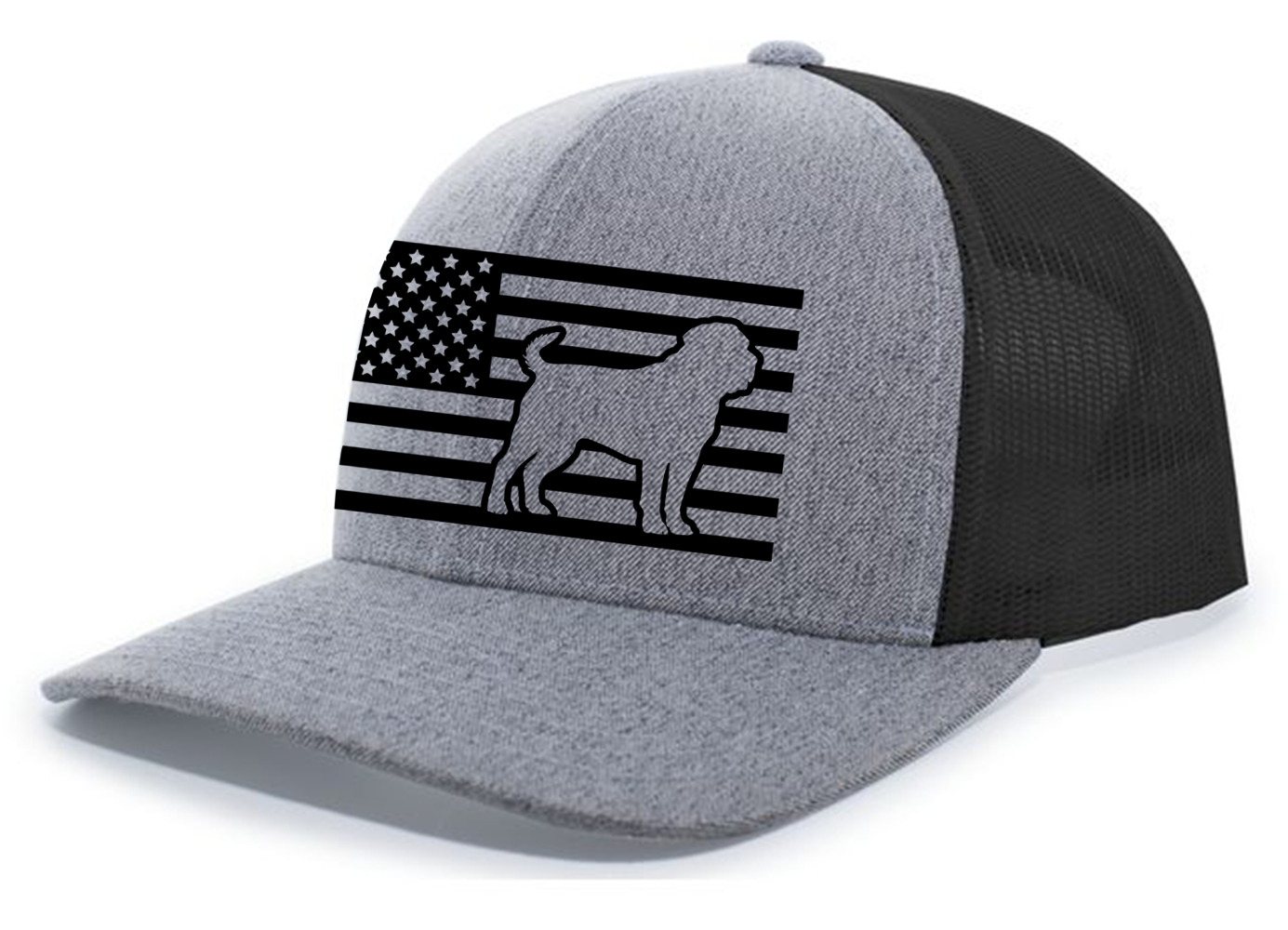 Heritage Pride Canine Collection German Shepherd American Flag Embroidered Mesh - Picture 371 of 512