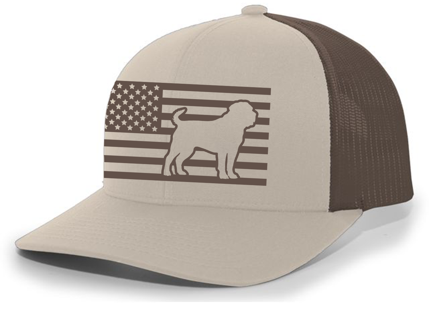 Heritage Pride Canine Collection German Shepherd American Flag Embroidered Mesh - Picture 378 of 512