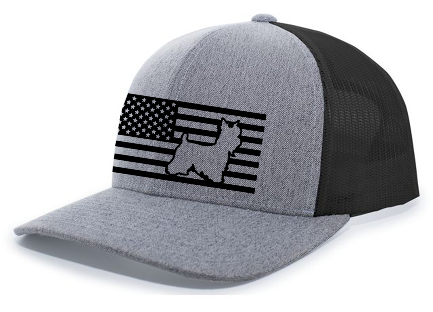 Heritage Pride Canine Collection German Shepherd American Flag Embroidered Mesh - Picture 510 of 512