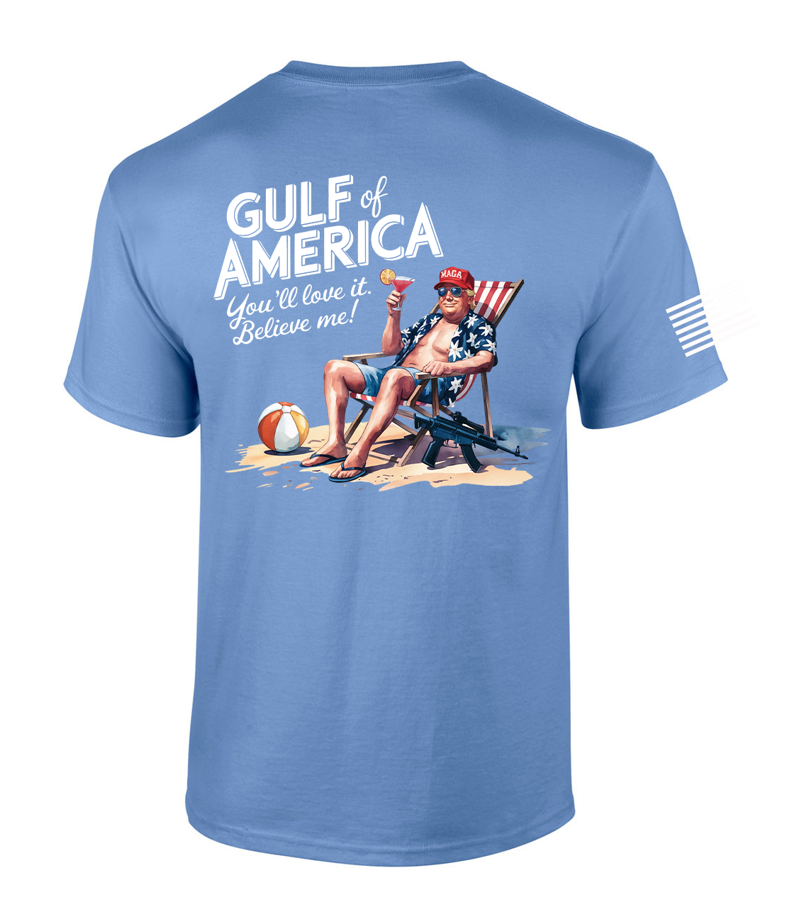 Patriot Pride Trump Gulf Of America You'll Love It, Believe Me! Mens - Picture 8 of 11