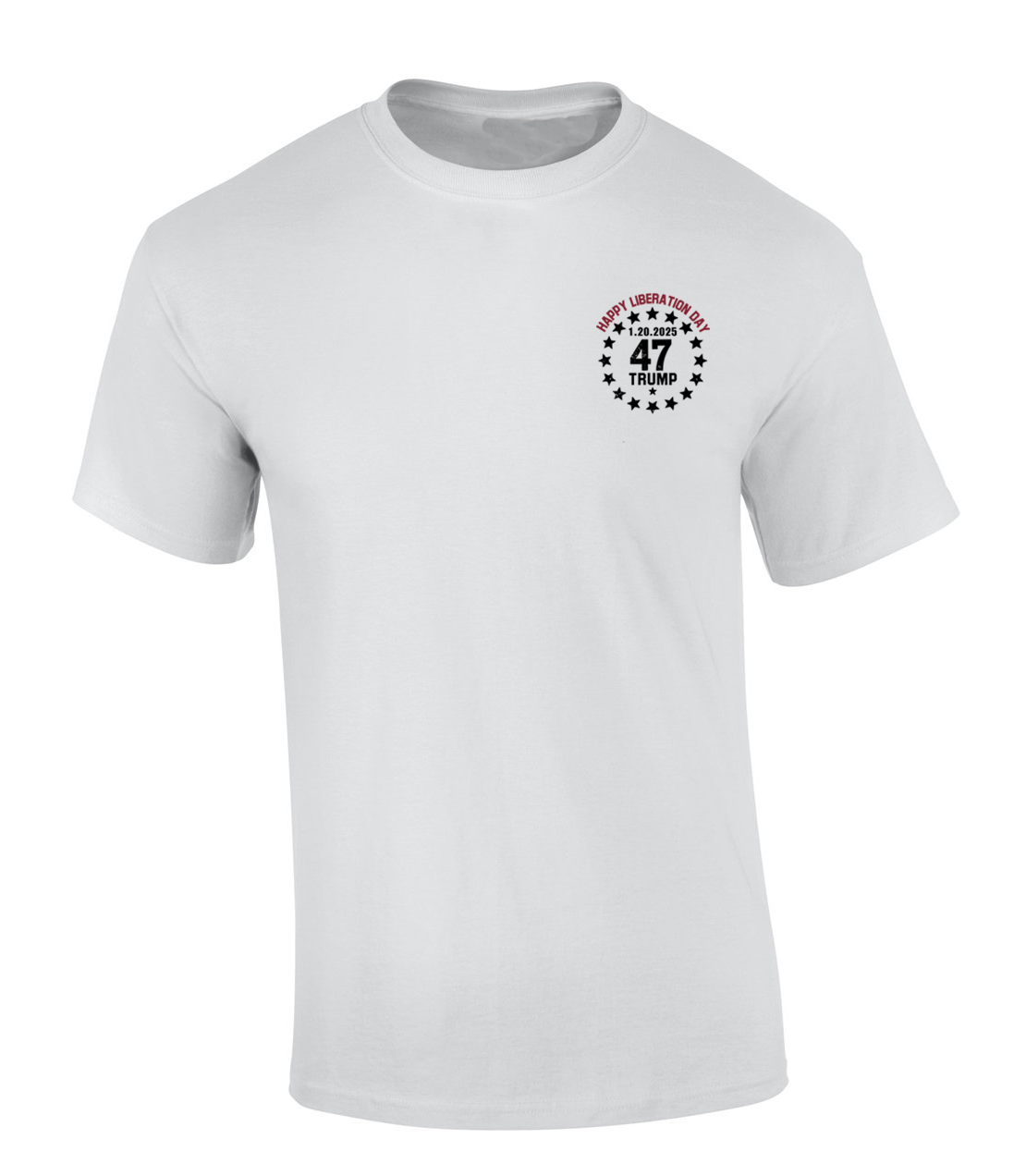 Trenz Shirt Company Mens 1.20.2025 Trump 47 The Golden Age Of America Patriotic - Picture 8 of 8