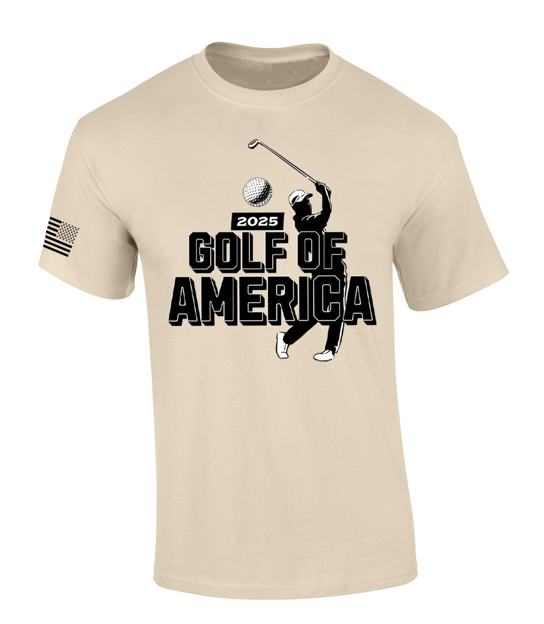 Trenz Shirt Company Golf of America 2025 Graphic Short-Sleeve T-Shirt – Golfer - Picture 8 of 9