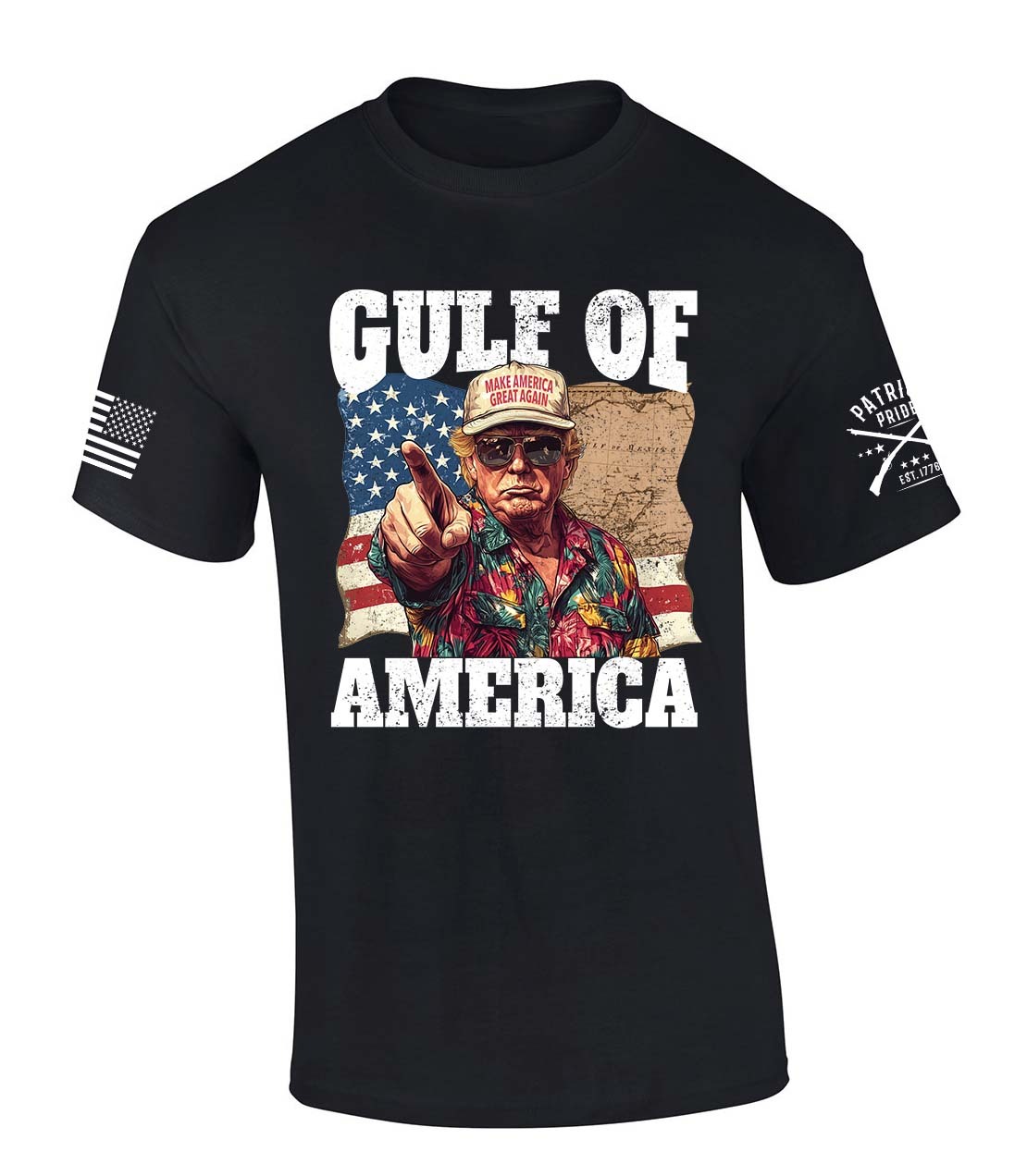 Make America Fish Again Funny American Pride T-Shirt Gift