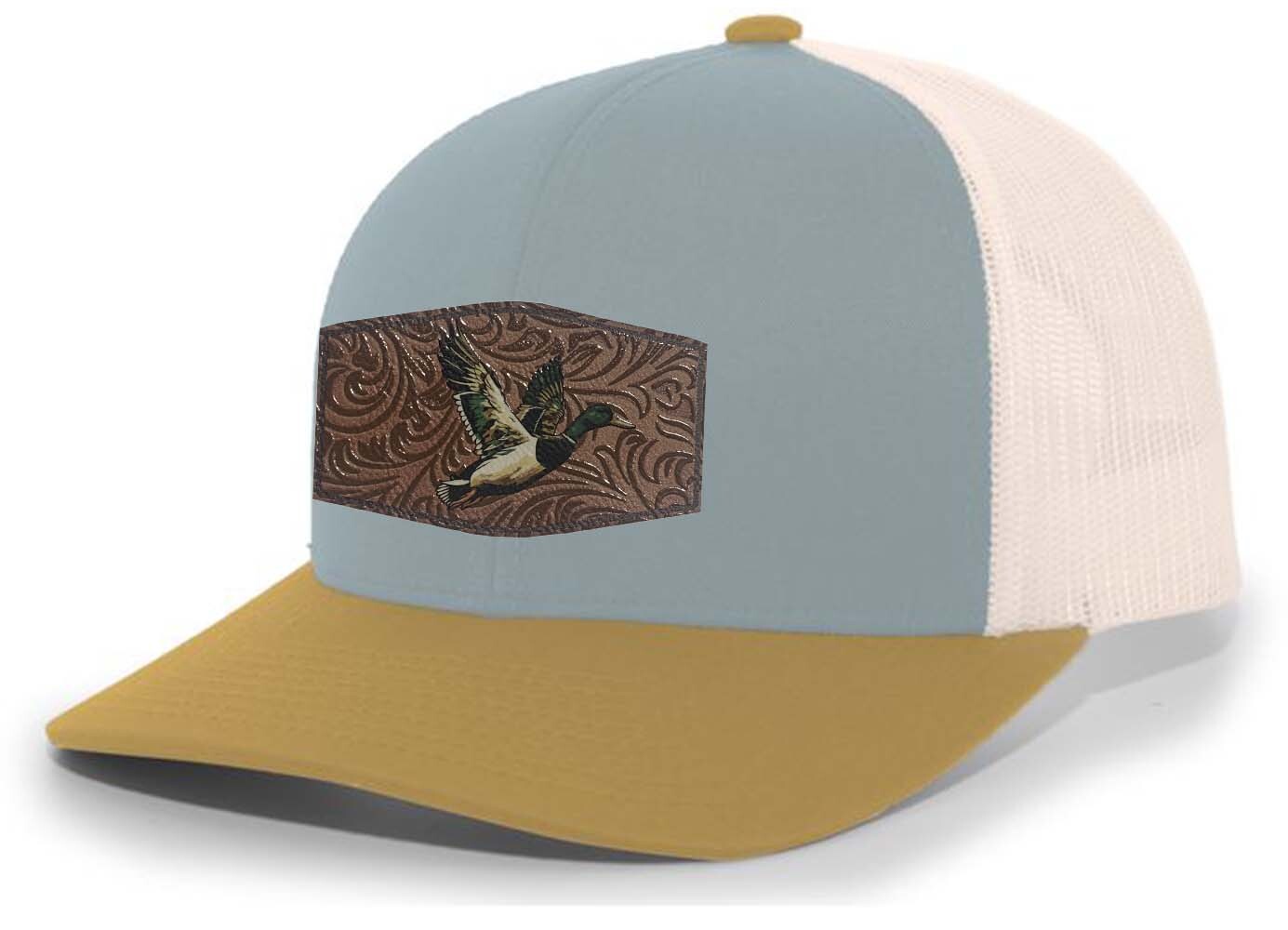 Parche bordado Heritage Pride AG Hat Co. para hombre sombrero pato mallardo volador - Imagen 14 de 16