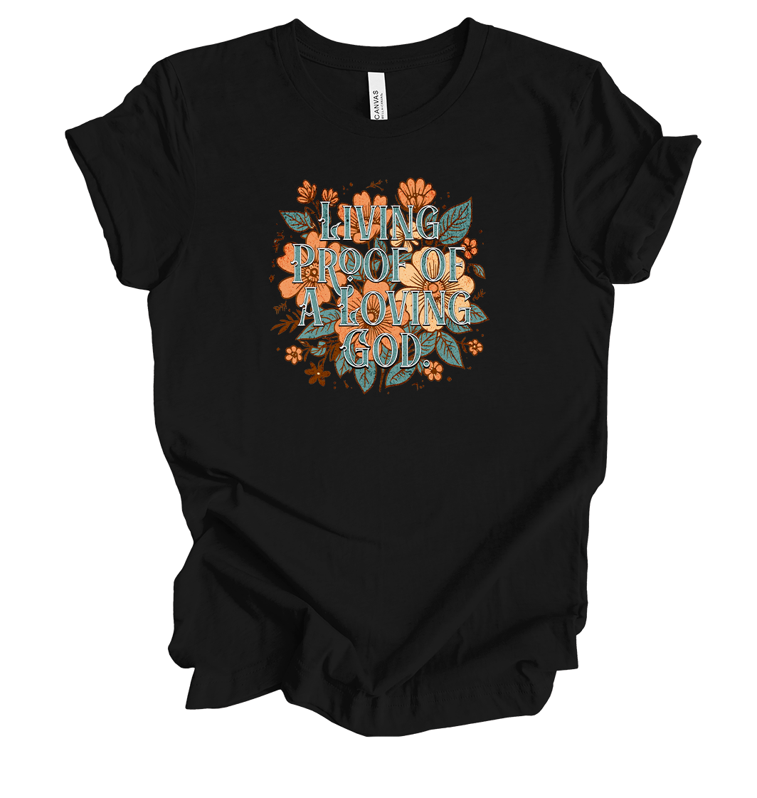 Trenz Shirt Company Fear Not Living Proof Of A Loving God Womens Christian - Bild 2 von 4