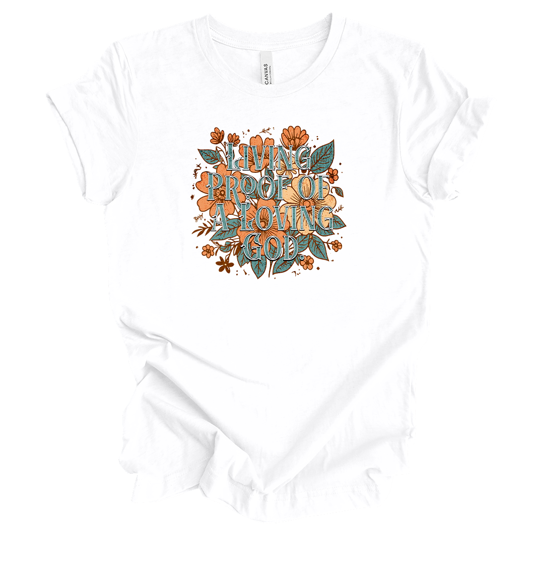 Trenz Shirt Company Fear Not Living Proof Of A Loving God Womens Christian - Bild 4 von 4