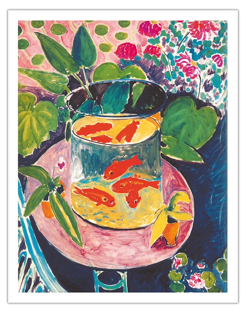 Henri Matisse 【gold fish】　高精細刷特別額装品 Goldfish | Henri Matisse – Jaded Gem Shop