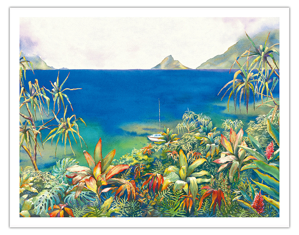 Secret Peace - Serene Hawaiian Bay by Peggy Chun | eBay