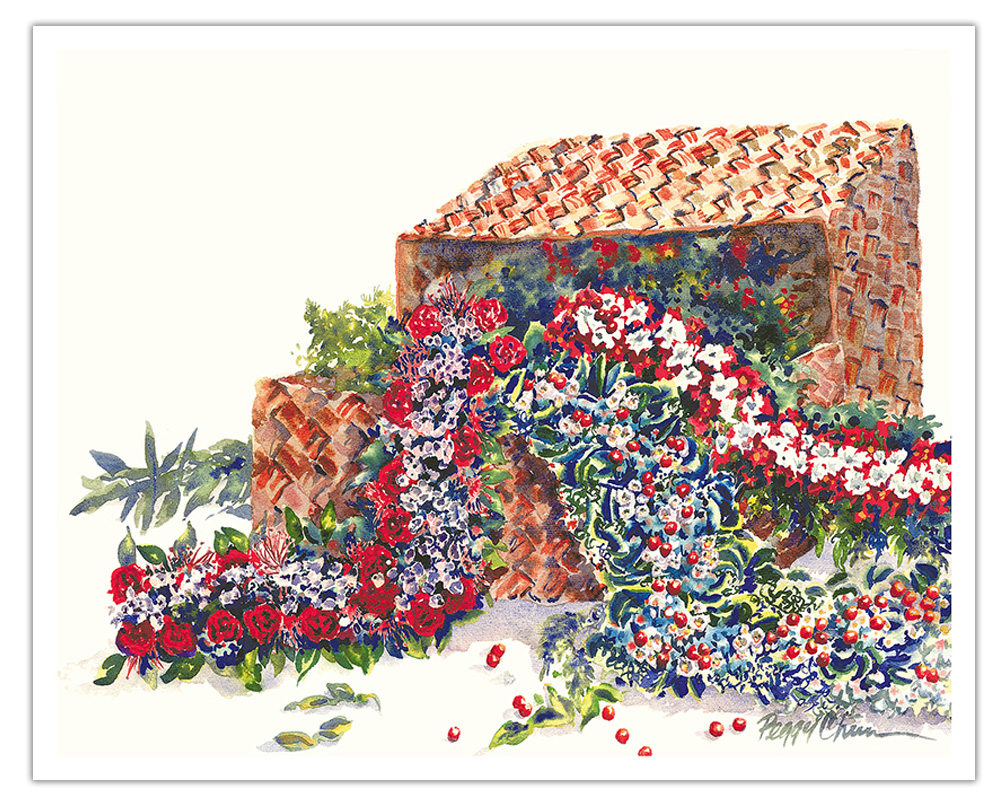 Holiday Treasures - Hawaiian Leis, Lauhala Baskets by Peggy Chun - Picture 3 of 25