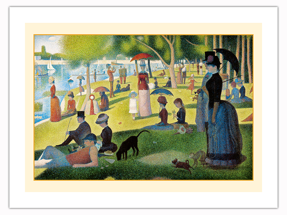 A Sunday Afternoon On La Grande Jatte by Georges Seurat 1884 | eBay