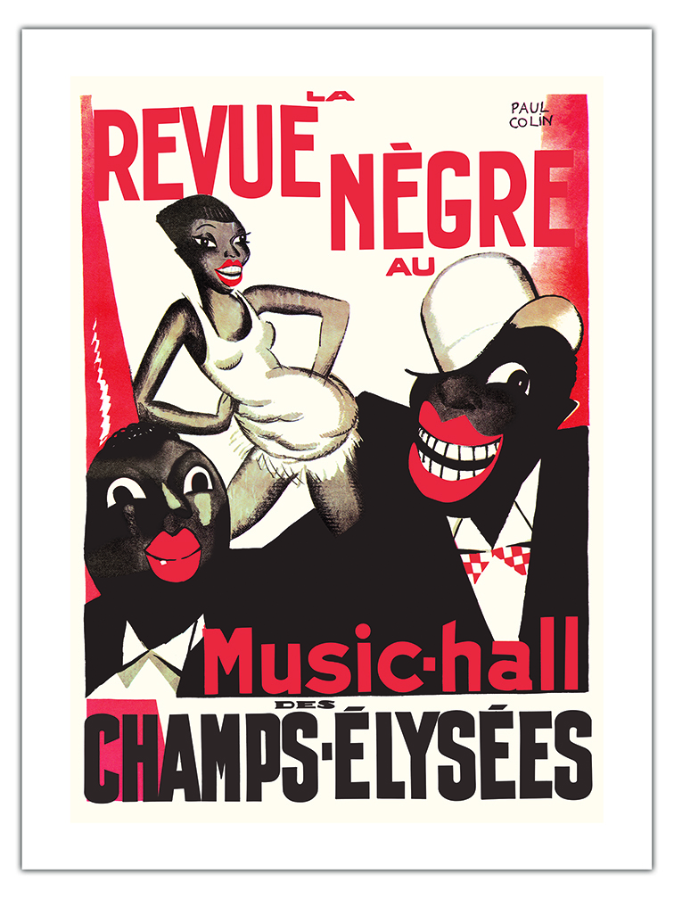 JLa Revue Negre - Champs-Elys�es Paris France - Vintage French Music Poster 1925 - Picture 12 of 25