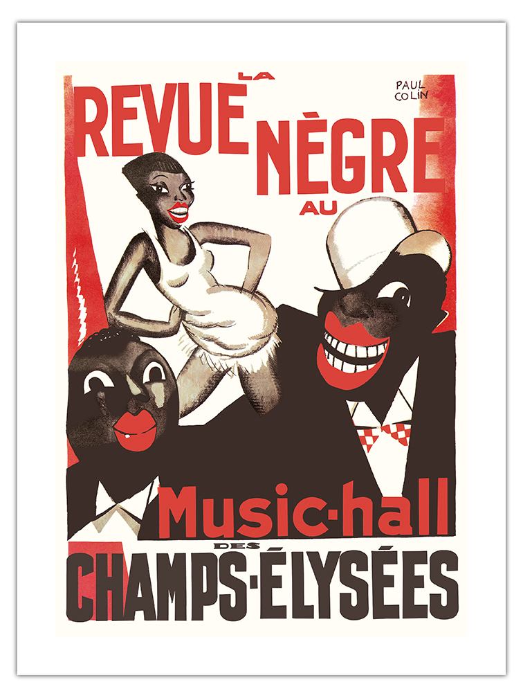 JLa Revue Negre - Champs-Elys�es Paris France - Vintage French Music Poster 1925 - Picture 14 of 25