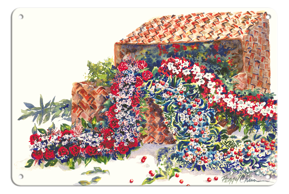 Holiday Treasures - Hawaiian Leis, Lauhala Baskets by Peggy Chun - Picture 24 of 25