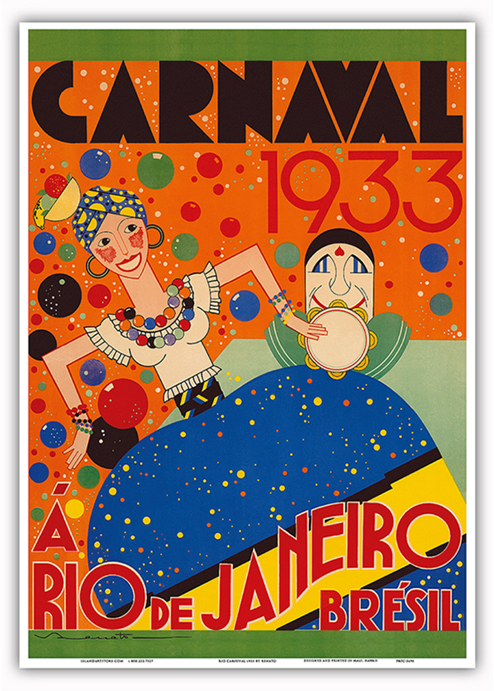ブラジルCarnavalの絵画 Brazil: Carnaval | Anderson Design Group