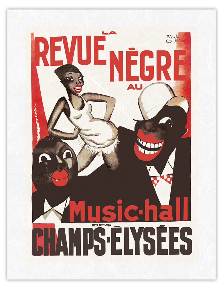 JLa Revue Negre - Champs-Elys�es Paris France - Vintage French Music Poster 1925 - Picture 21 of 25