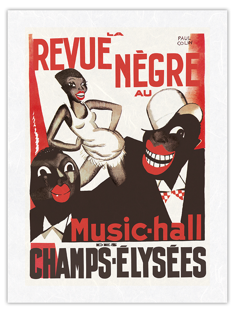 JLa Revue Negre - Champs-Elys�es Paris France - Vintage French Music Poster 1925 - Picture 22 of 25