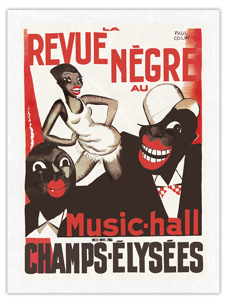 JLa Revue Negre - Champs-Elys�es Paris France - Vintage French Music Poster 1925 - Picture 23 of 25