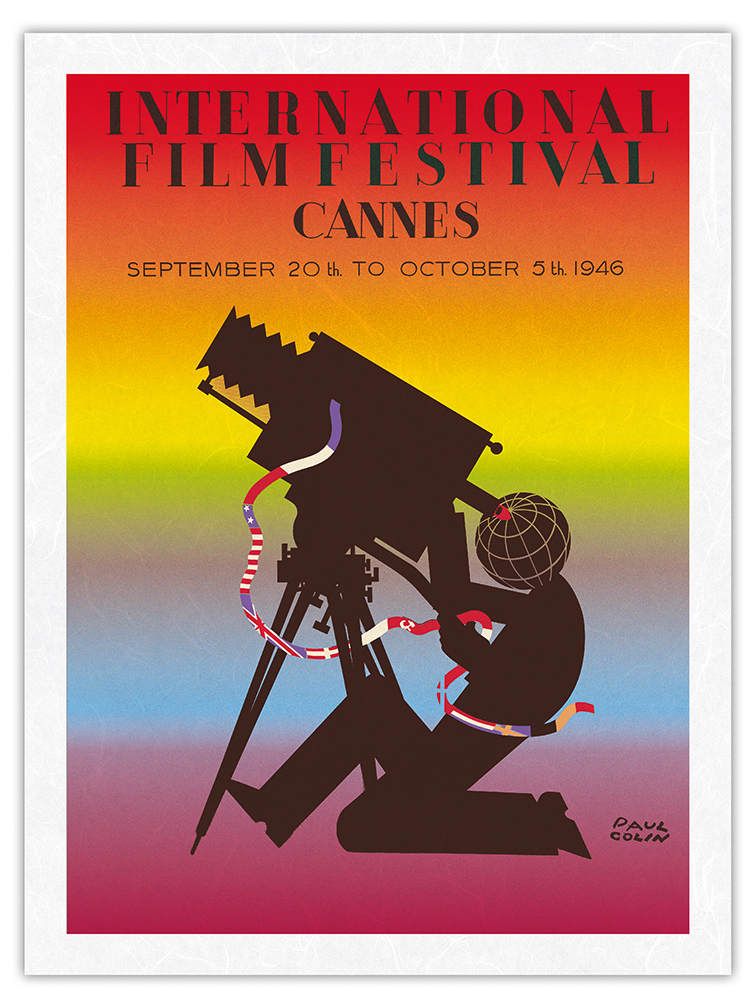 1946 International Film Festival of Cannes - Vintage Movie Poster by Paul Colin - Picture 23 of 25